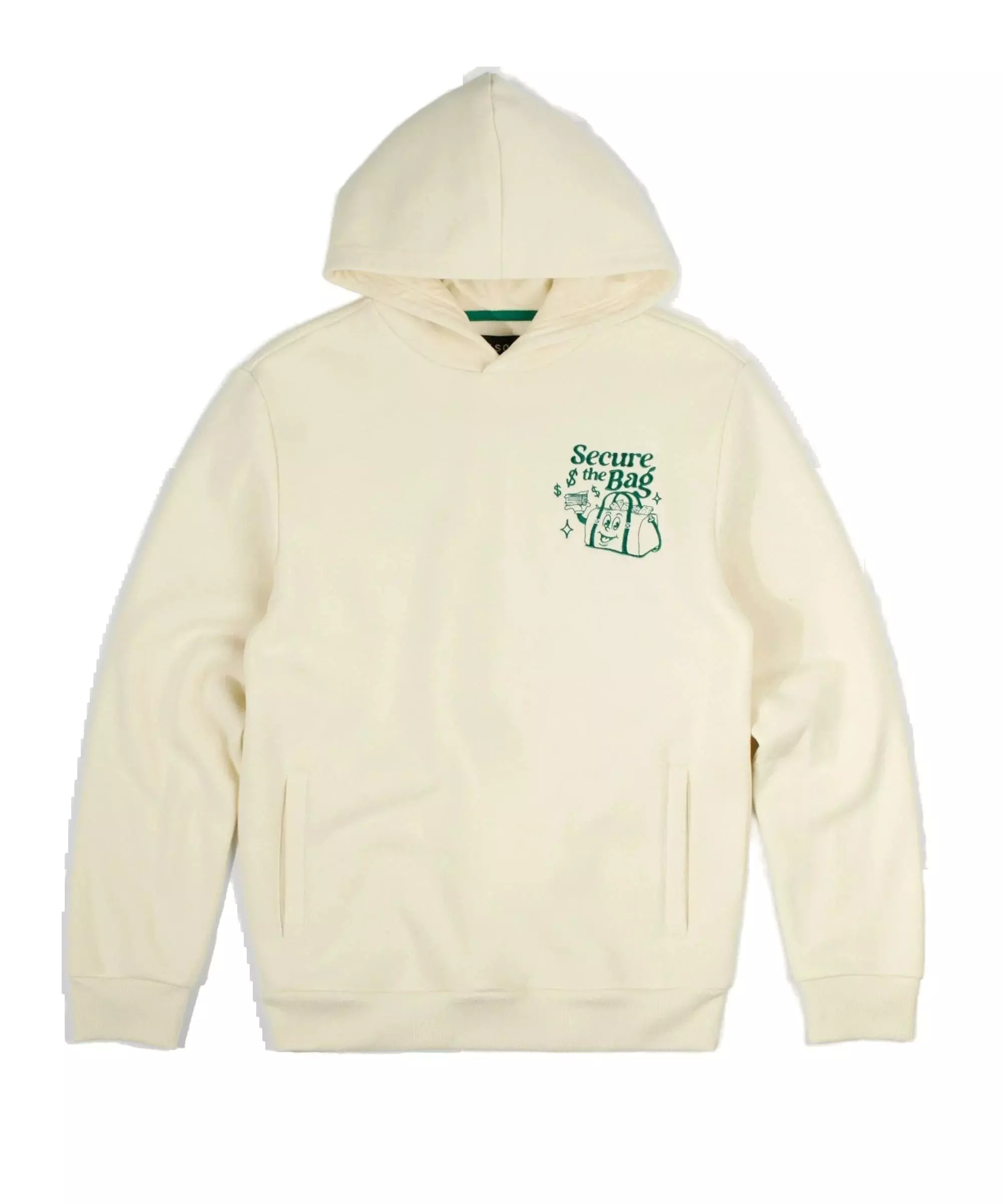 Reason Men's Graphic Secure The Bag Hoodie - Cream